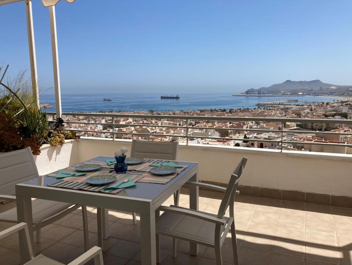 Apartament Atico Con Espectaculares Vistas Al Mar Carboneras Zewnętrze zdjęcie